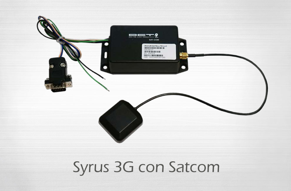 Syrus 3G con Satcom